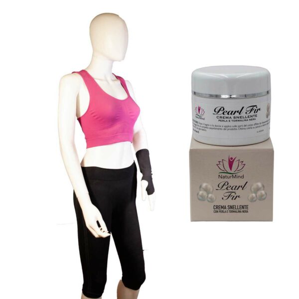 Promo Lady Fitness FIR Top Donna Fitness + Panta Capri Donna Fitness + Crema Corpo Pearl FIR 100ml